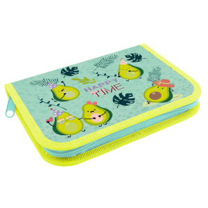 Пенал 1 отд. (190*130)   Весёлые авокадо, софт-тач