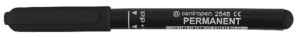 Маркер перманентный 1,0мм, чёрный