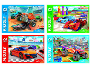 Пазл 12 элементов 17*13см "Крутой вираж"