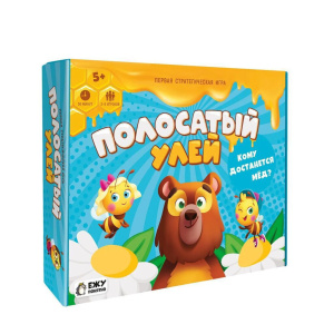 Игра настольная "Играй с умом. Полосатый улей" 5+