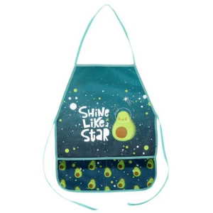 Накидка для труда 490*390мм 2 кармана "Космический авокадо"