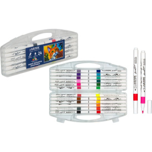 Набор маркеров акриловых  24цв. пулевидн."deVENTE. HOBBY CREATIVE. Classic&Pastel", ширина линии 2мм