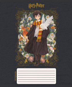 Тетрадь А5 12л кл. Hatber "Гарри Поттер. Выпуск №2", белизна 98%