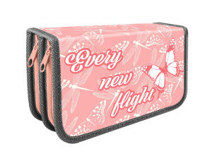 Пенал 2 отд. (190*105*50) молния, лам.картон "Every day"