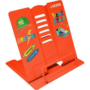 Подставка для книг "Skateboard" 15*15см полностью металл, оранжевая