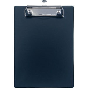 Клипборд А5, черный, картон 2.5мм, покрытие ПВХ 150мкм