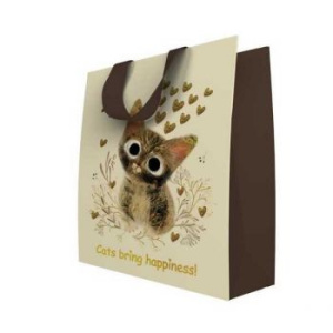 Пакет подар. бумажн. 25*32,4*13 см, Love me