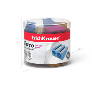 Точилка метал. 2 отв. FERRO COLOR PLUS