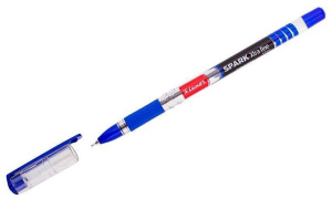 Ручка шар. LUXOR "Spark" 0.5мм, синяя, рез. грипп