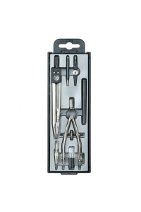 Набор чертежный Юниор 7 предм. сталь (футляр)