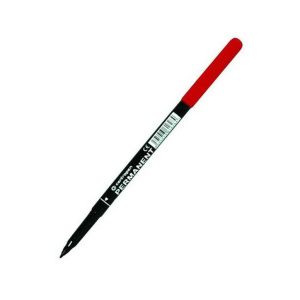 Маркер перманентный 1,0мм   светостойкий, красный