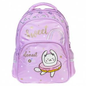 Рюкзак школьный 41*29*19см Hatber "EASY "Sweet Cat" полиэстер