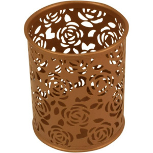 Стакан наст. "deVENTE My Gold" 8*8*9см, метал., круглый, золото