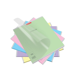 Тетрадь А5  96л ЛИН. Erich Krause "Классика CoverPrо", ассорти MIX-PACK