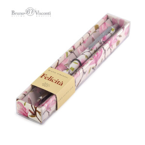 Ручка в футляре "Felicita. Летний сад" шарик., 0,7мм, металл., синие чернила