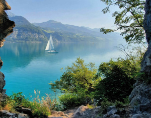 Календарь Трио  295*720мм на 2026г.  Озеро_парусник