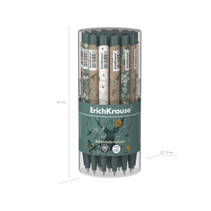 Ручка шар. ЕК   Natural Life Matic&amp;amp;amp;Grip автомат.0,7мм цв.мат.корп.Soft Touch, синяя