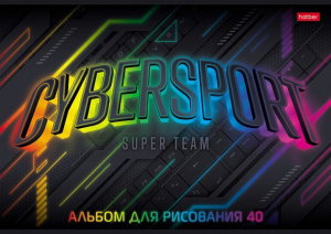 Альбом А4 40л скоба "Геймеры"  100 г/м2