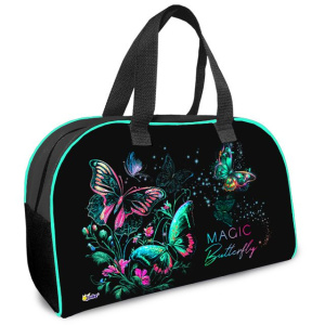 Сумка для внешкольных занятий 35*23*14,5см Оникс "Магия бабочек" карман