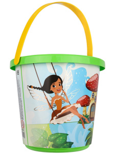 Ведро 0,85л с картинкой "Веселые феи"