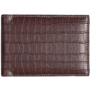 Визитница к/з на  20 визиток "Wild"  тм. коричневая