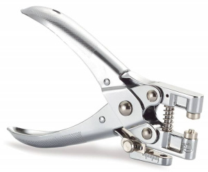 Степлер KW-TRIO д/пробив 1отв. с устан. люверса, 30л