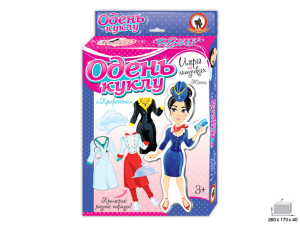 Игра на липучках "Принцесса Жанна" 3+