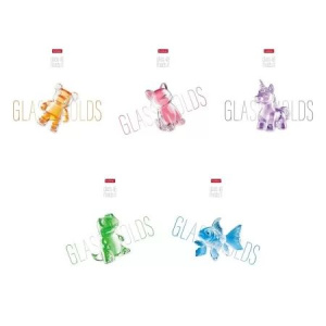 Тетрадь А5 48л ЛИН. Hatber  пласт.обл. "Glass molds" бел.100%