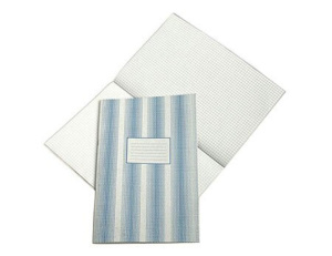 Книга учета кл. (200*300мм)  60л., обл.картон, на скобе