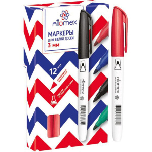 Маркер для белой доски 3,0мм.  красный