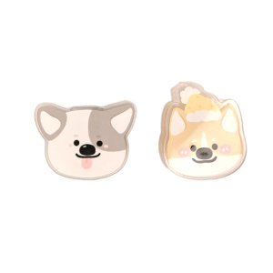 Зажим д\бум. пласт. Egoist "Cats&Dogs", ассорти дизайнов