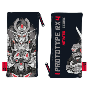 Пенал-косметичка (195*90) молния, микрофибра "Роботы"