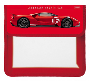 Папка д/тетрад. А5 (240*205*40) 1отд. на липучке, пластик "Авторалли"