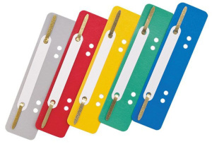 Механизм скоросшив. пласт. с перфорацией, ассорти