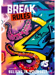 Тетрадь А4 120л кл. на кольцах Проф-Пресс "Дерзкое граффити-4"