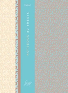 Тетрадь А4 7БЦ  80л кл. сшивка Hatber "RISOTTO" глянц.лам.5цв.блок, запеч.форз.