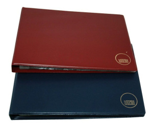 Альбом д/монет на кольцах (230*170мм), 10 л., ПВХ