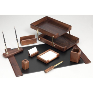 Набор настольный  9 пр. "Good Sunrise" орех коричневый