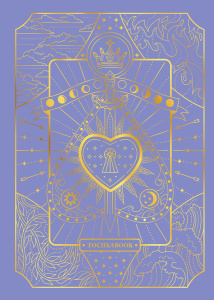 Точкабук А6  64л., 7БЦ "Magic. Фиолетовый" мат.лам., тиснение