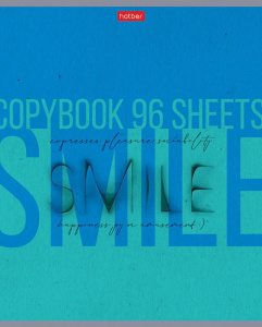 Тетрадь А5  96л кл. Hatber "Важные слова" ассорти, мат.лам., белизна 98%