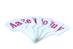 Веер "Английские гласные", европодвес