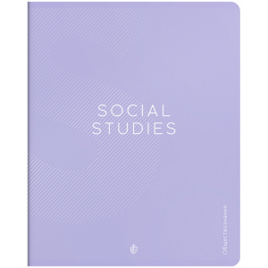 Тетрадь предметная А5 Обществознание, "Color theory", 48л, кл, мат.лам.выборочный УФ-лак