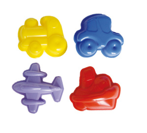 Формочки для песка "Транспорт" 4 шт