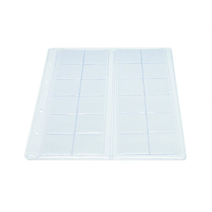 Лист д/монет  (207*250мм) ПВХ 180 мкм на 24 ячеек