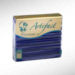 Пластика "Артефакт"  56гр, Классический ультрамариновый