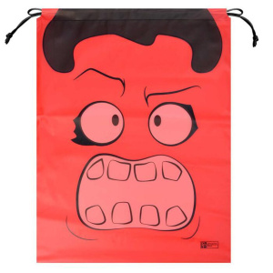 Мешок для обуви 1 отд, 360*480 "Красный" EVA