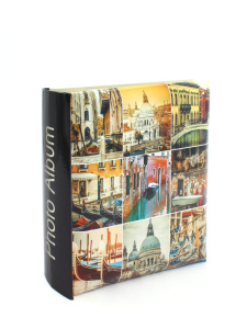 Фотоальбом 200 фото 10*15см  Путешествие, кн.переплет