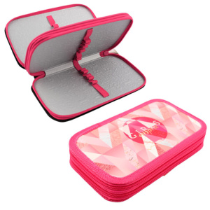 Пенал 2 отд. (190*105) Girl inspire, soft, тканевый торец