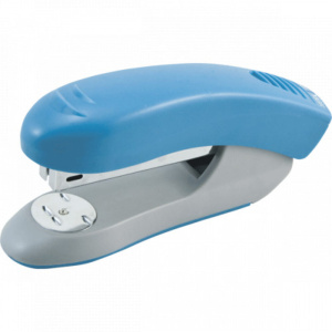 Степлер deVENTE №24/6, 26/6  до 20 л, пластик, голубой НЕОН