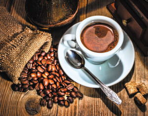 Календарь Трио  295*720мм на 2026г.  Аромат кофе